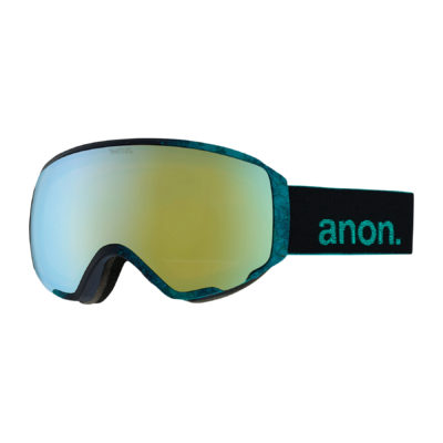 Women's Anon Goggles - Anon WM1 Goggles. La Diosa - Gold Chrome